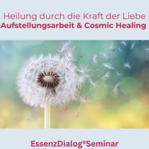 Heilung durch die Kraft der Liebe durch Aufstellungsarbeit & Cosmic Healing & Mediales Training